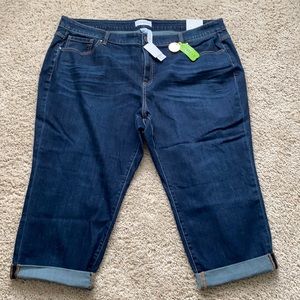 Lane Bryant Girlfriend Crop mid-rise size 24